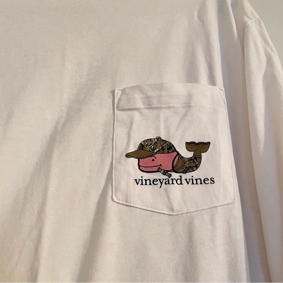Vineyard Vines white long sleeve shirt - Picture 3 of 11